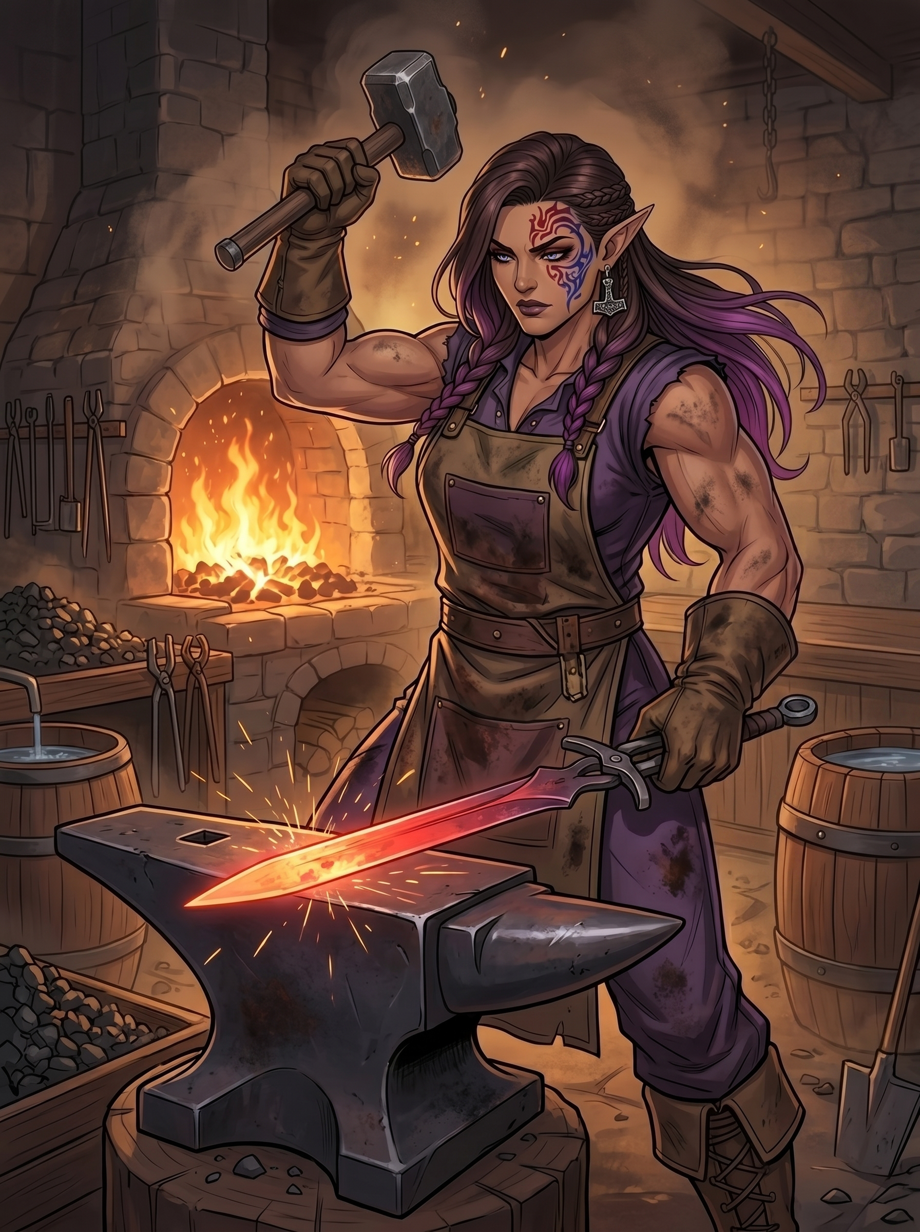 K'rai Stormforge Artwork